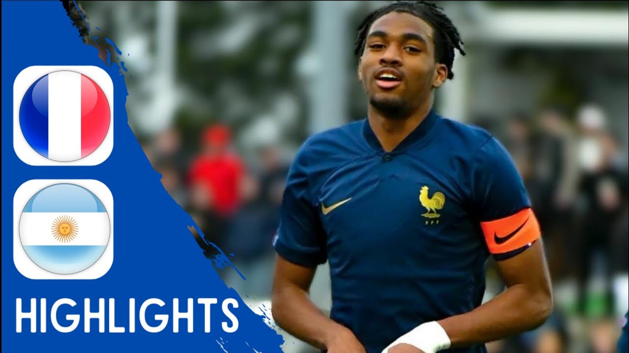 France vs Argentina | Highlights | U17 International Friendly 30-03-2024