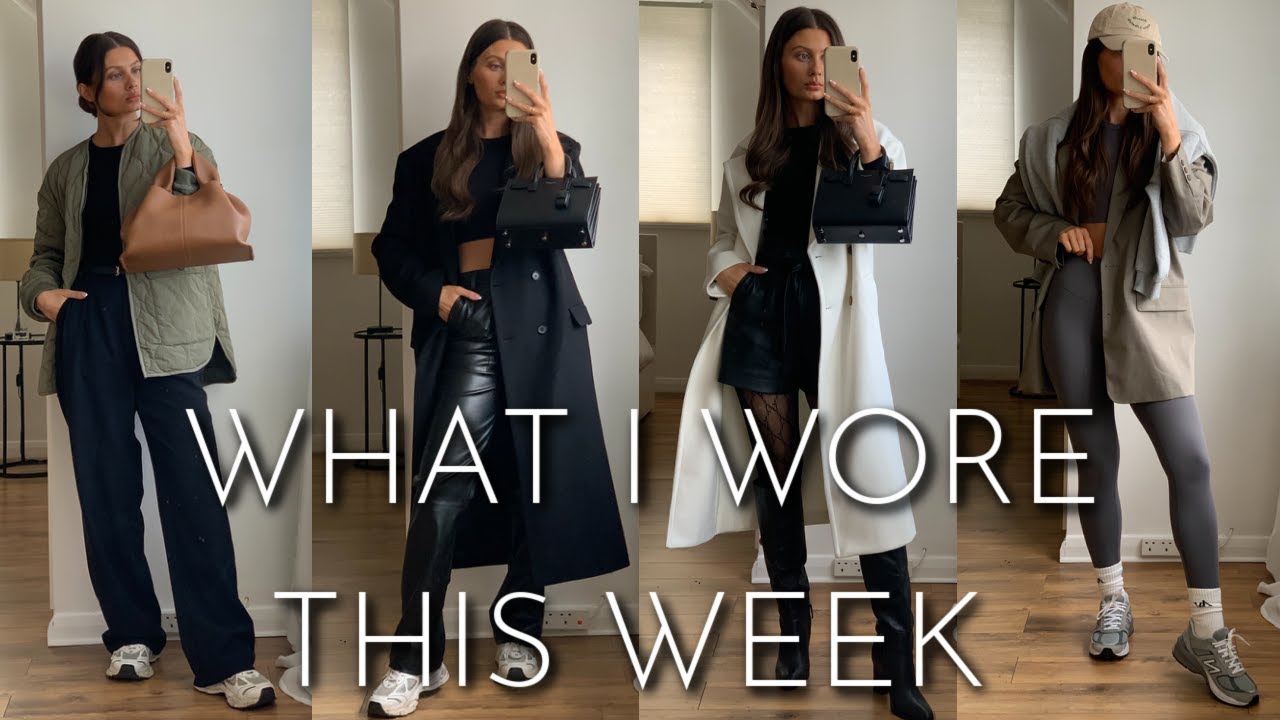 WHAT I WORE THIS WEEK | 7 AUTUMN OUTFITS | AD | Amy-Beth