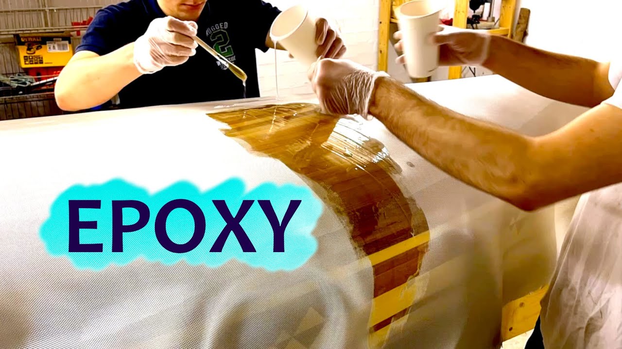 Epoxy Coating - Cedar Strip Canoe Build Part 5