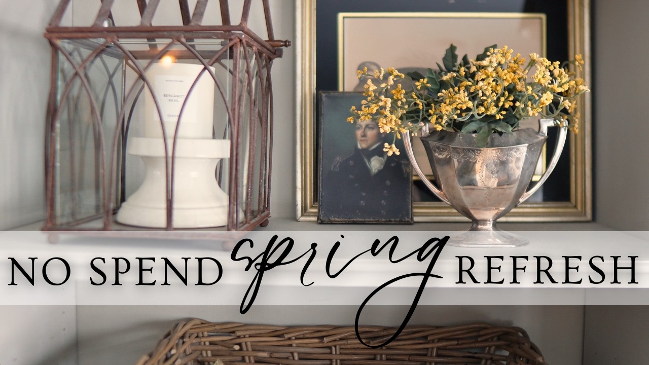 Simple FREE Home + Closet Refresh for Spring