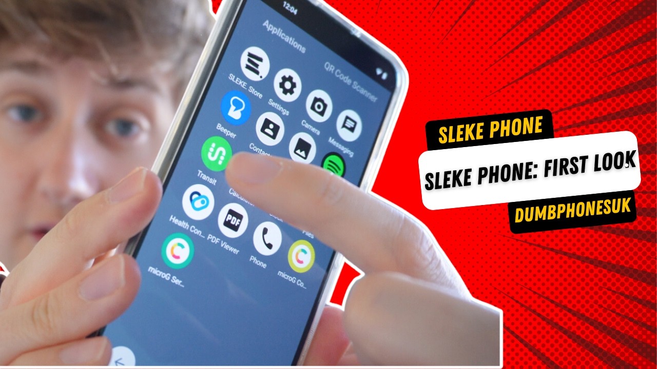 Это самая глупая (и одновременно лучшая) ОС для смартфонов? 📱 || Смартфон SLEKE на DumbphonesUK