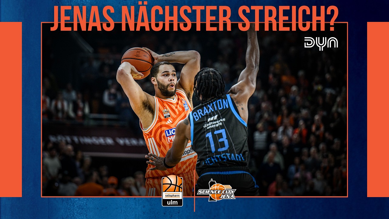 Highlights: Rathiopharm Ulm - Science City Jena | easyCredit BBL | Dyn Basketball