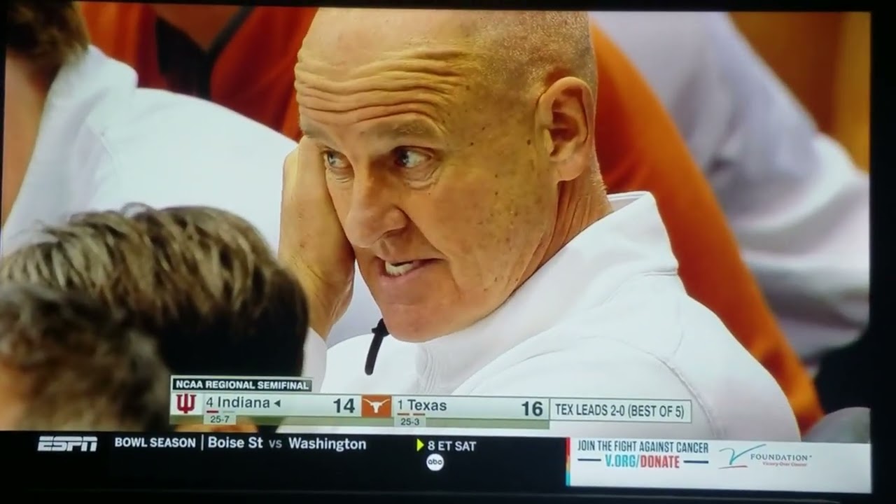 Women's Volleyball - Indiana vs Texas 