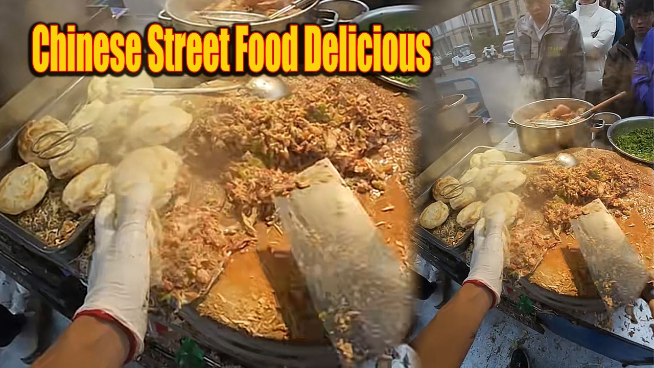 🔴 LIVE 🔴 Super cool chinese street food #food #streetfood #美食 #delicious #cooking