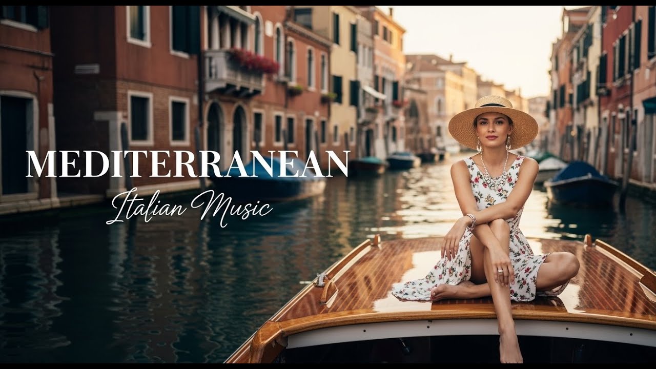 🎶 Mediterranean Chill Music 🌊 Italian Greek Vibes with Scenic Sea Views