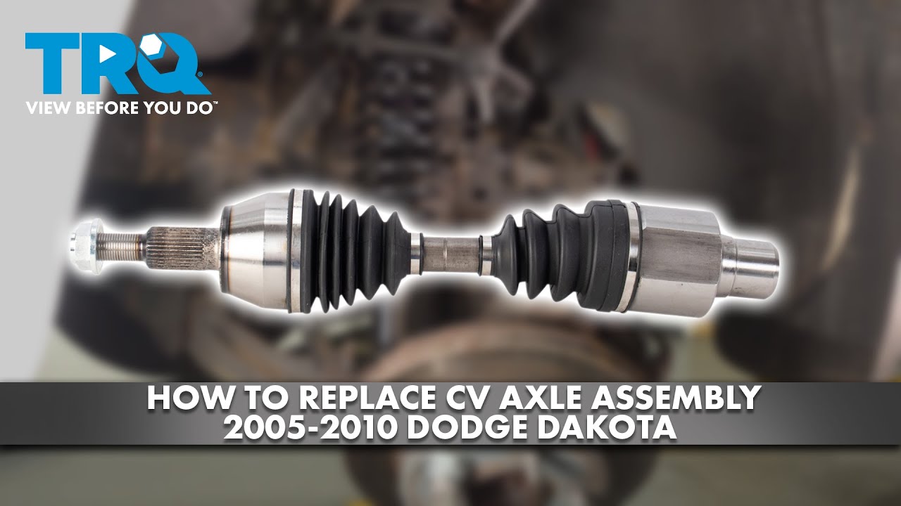 Как заменить узел приводного вала на Dodge Dakota 2005-2010