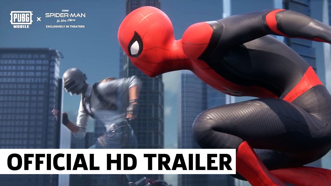 PUBG MOBILE Spider-Man No Way Home Collaboration Trailer