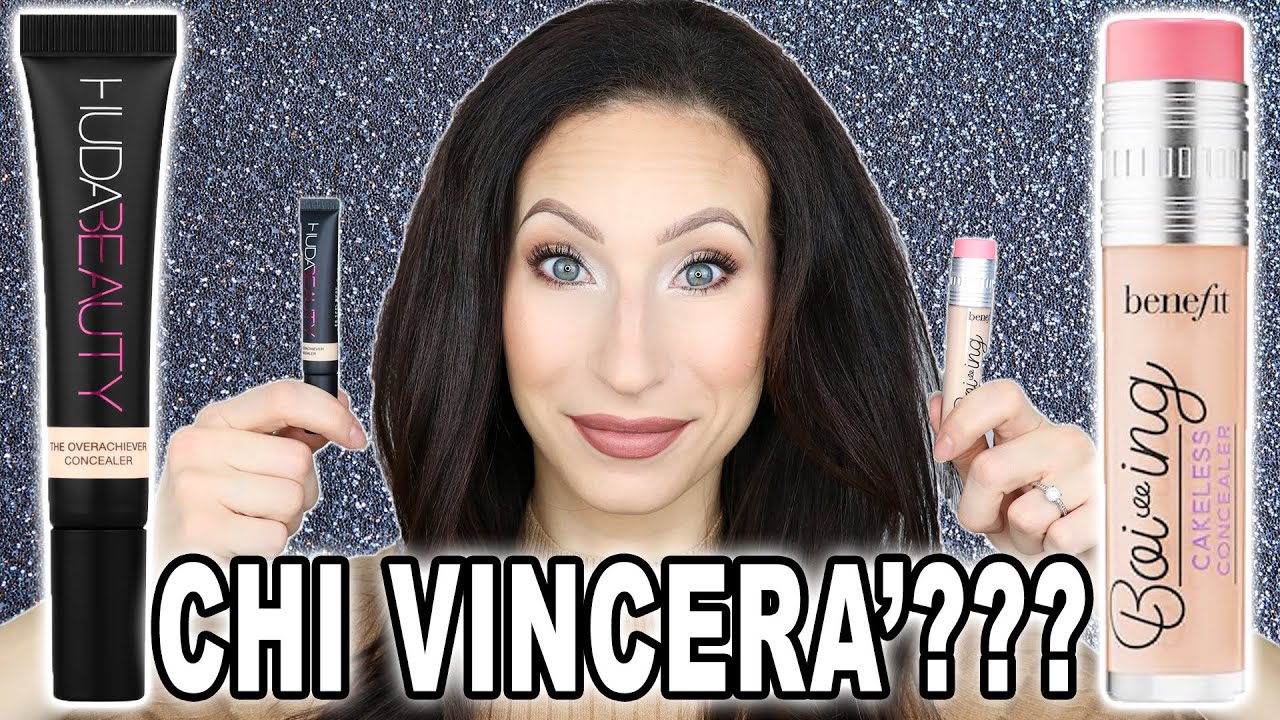 Il Miglior Correttore del 2019 HUDA The Overachiever VS BENEFIT Cakeless🤜🤛  | Giulia Bencich