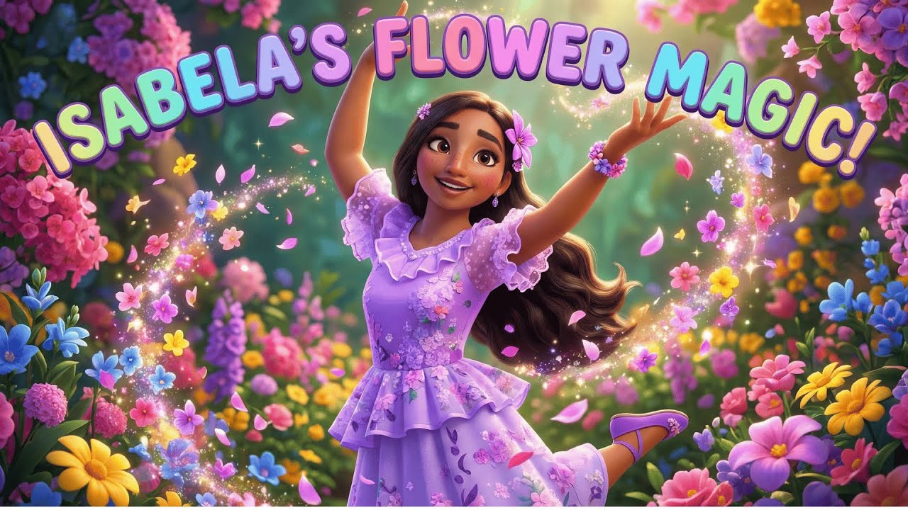 Watch Isabela’s Magical Flower Dance – Click Now and Sing Along!