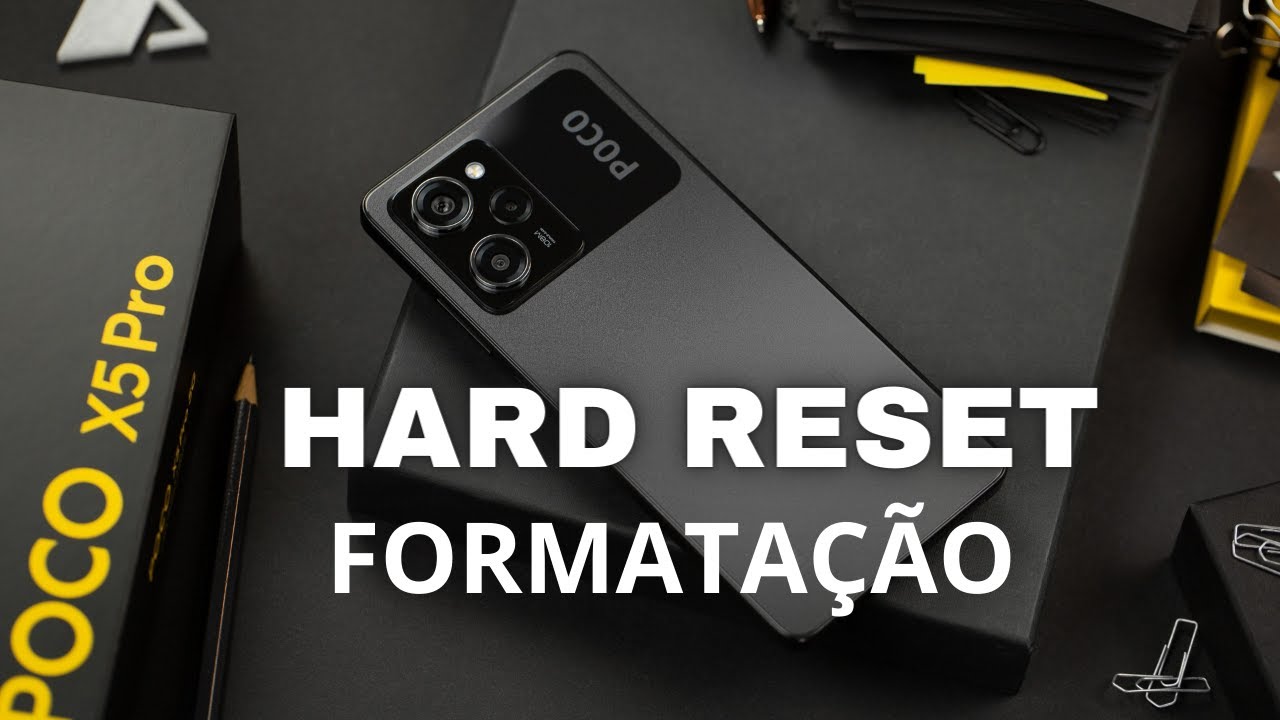 COMO FORMATAR POCO X5 PRO/ POCO X5, POCO F5, POCO F5 PRO - HARD RESET, RESTAURAR - HOW TO RESTART
