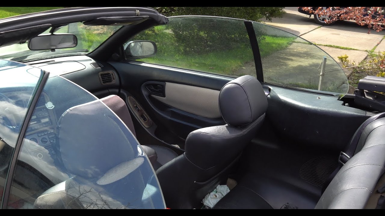How To Remove The 6th Gen Celica Rear Speakers and Interior Panels (1994-1999 Celica Convertible)
