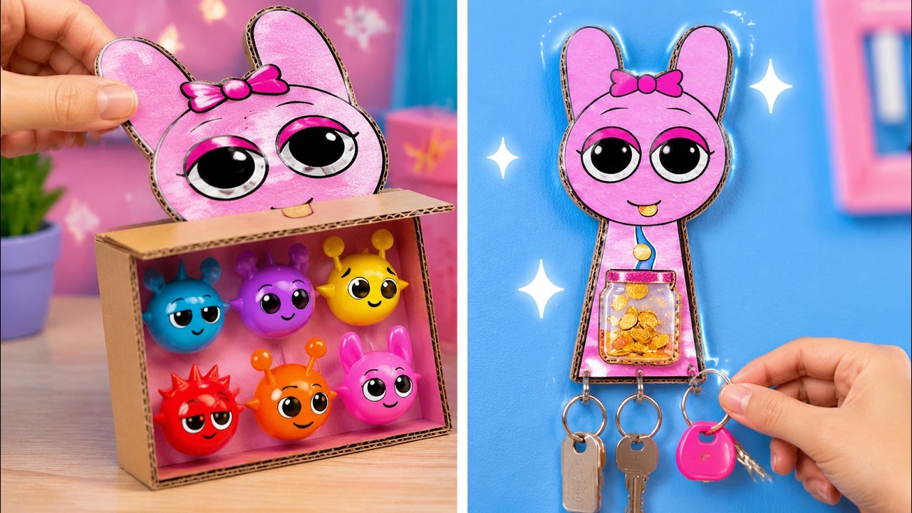 DIY de Papelão com Sprunki! 📦 Projetos Criativos e Econômicos para Fazer em Casa ✨✂️