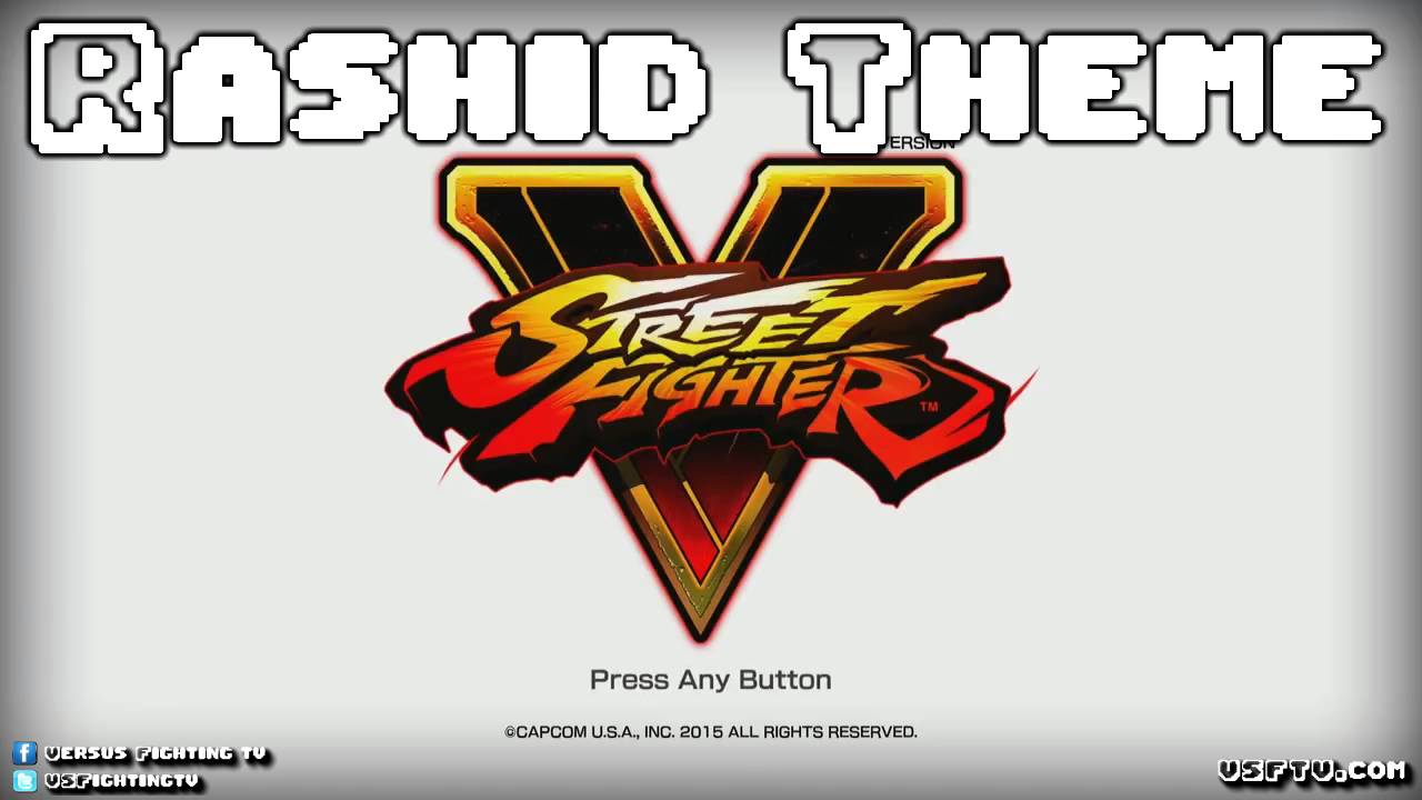 STREET FIGHTER V : Rashid Theme (long version)