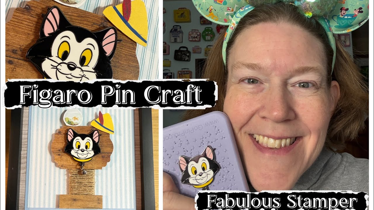 Disney Cats Figaro Pin Craft