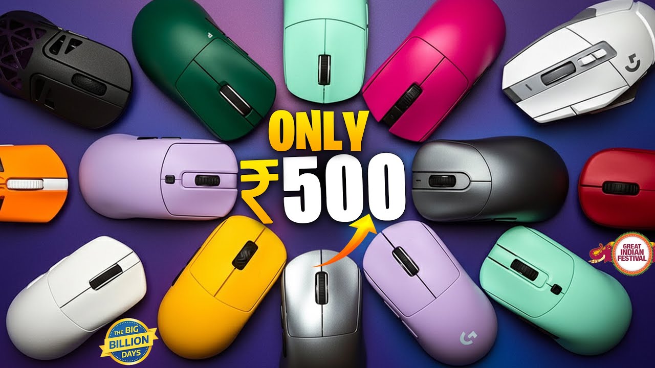 You Won't Believe India's Top 5 Wireless mouse⚡best mouse under 500 | wireless mouse🔥