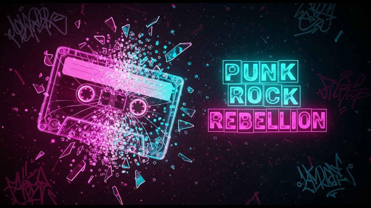 Classroom Revolt Punk Rock Chaos Rebel Energy | Pop Punk Inspired by Green Day Style and Sum 41