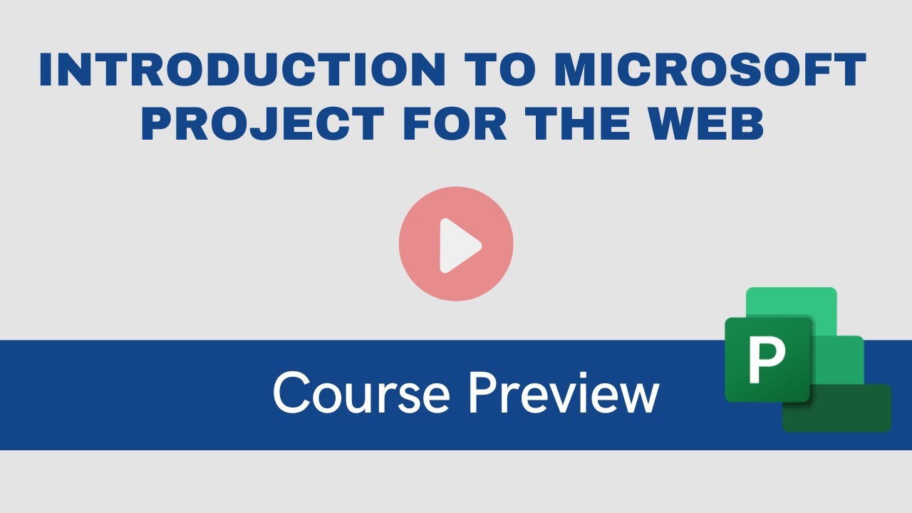 Introduction to Microsoft Project for the Web (Preview)