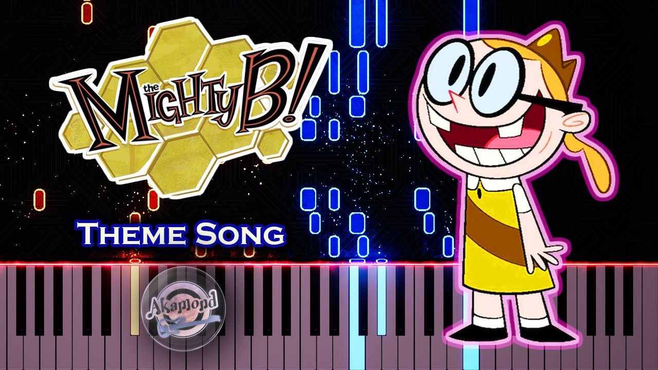 Mighty B Theme Song Piano Tutorial