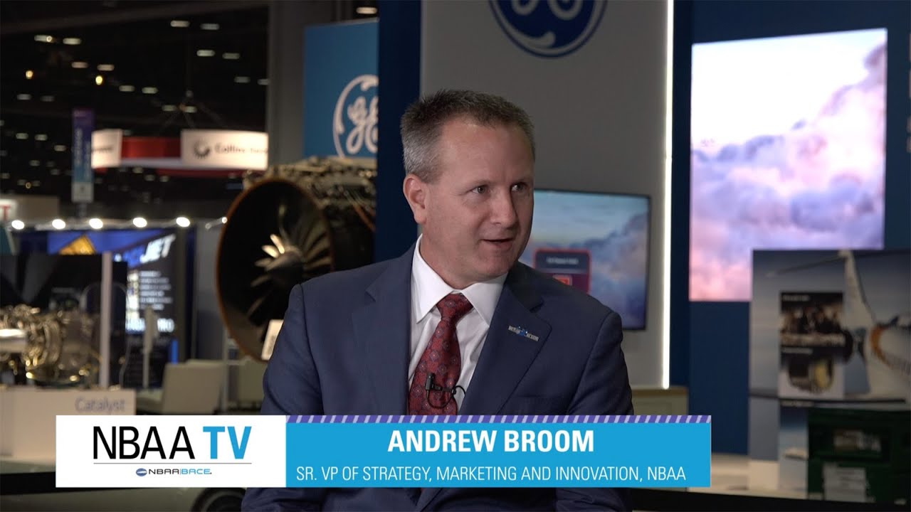 NBAA TV: Interview with NBAA's Andrew Broom