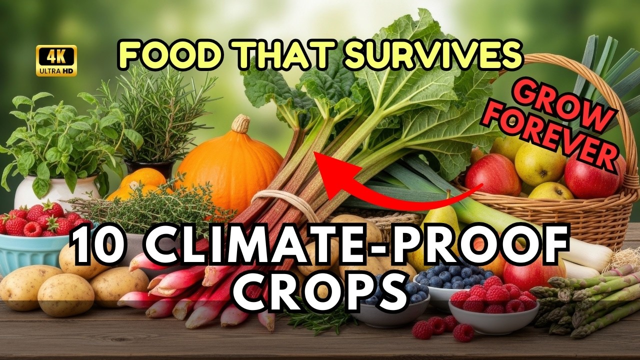 10 Climate-Proof Perennial Foods That Could Transform Backyard Survival : Vegetables, Root, & Herbs