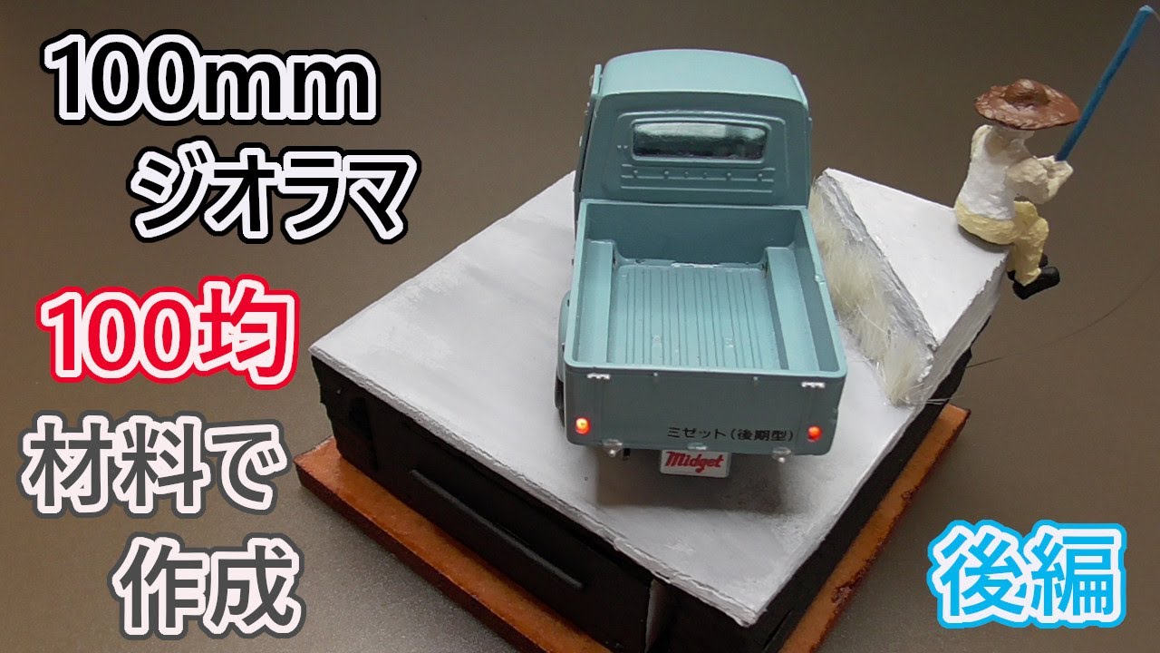 【100mmジオラマ】マイクロエース 1/32オーナーズクラブ ダイハツミゼット (後期型)