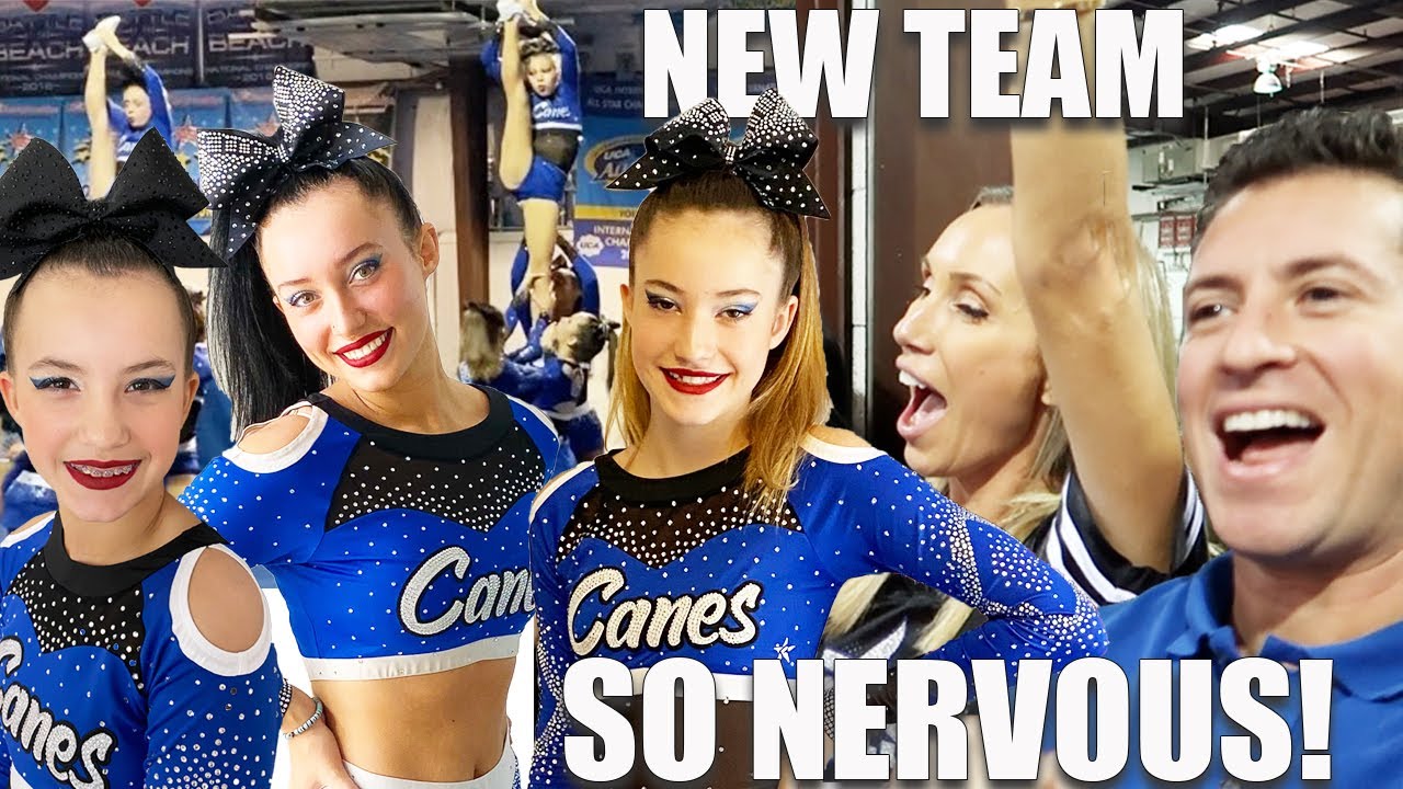 Evie Brinley and Kapri's 1st Cheer Performance! New Team!