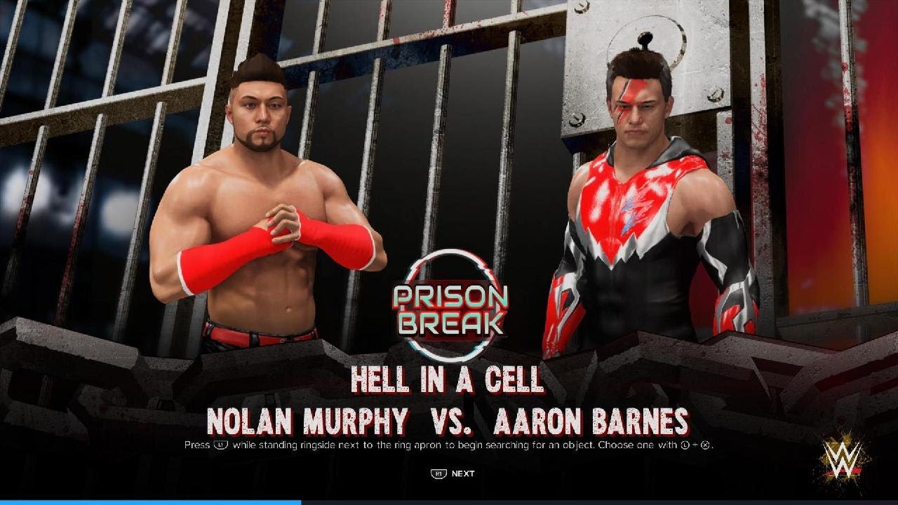 Prison Break Match: Nolan Murphy Vs Aaron Barnes(Prison Break)
