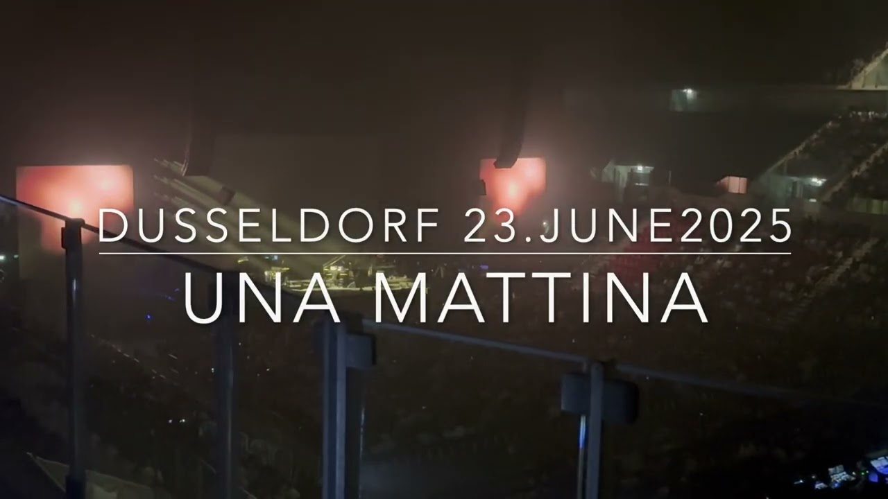 Ludovico Einaudi the Summer Portraits- concert  Dusseldorf June 23,  2025 @ludovicoeinaudi live