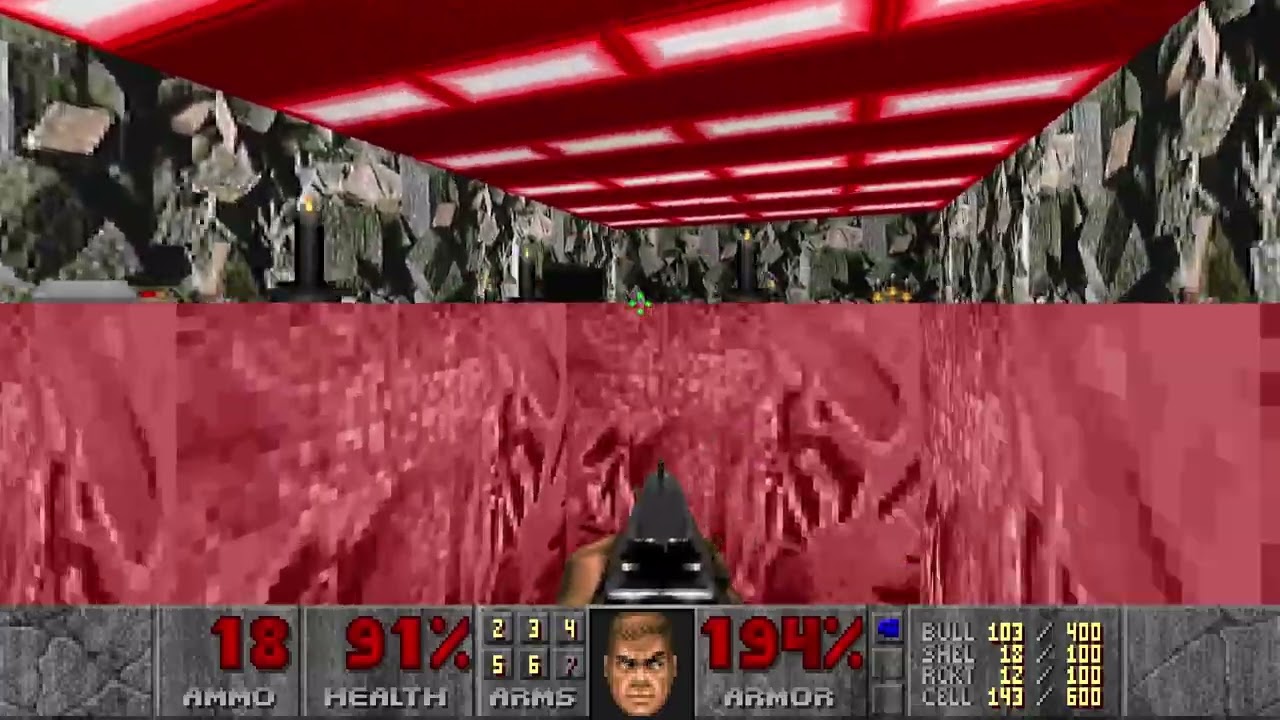 [DOOM] E2M3 Refinery (NO COMMENTARY)