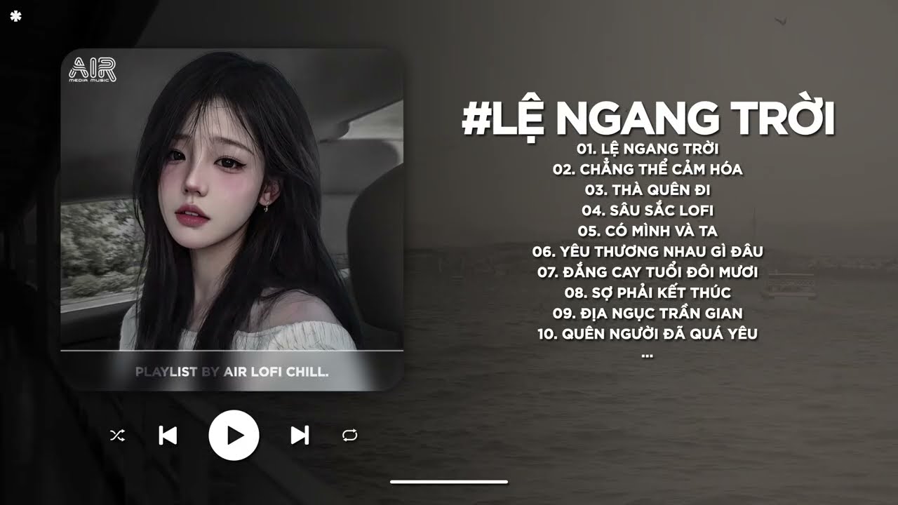Lệ Ngang Trời Lofi - Tình Yêu Ấy Anh Rất Tôn Thờ Thế Nên Anh Không Thích Mập Mờ - Nhạc Chill TikTok