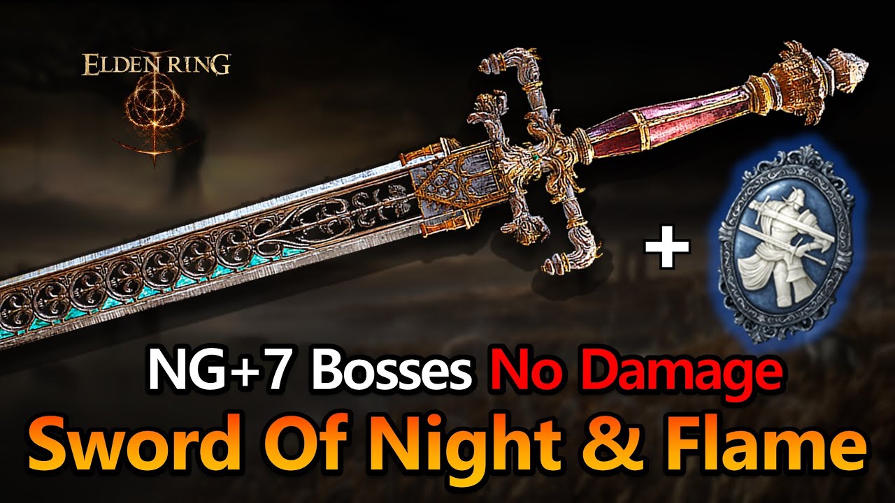 Elden Ring - Sword of Night and Flame vs NG+7 Bosses (No Damage) [1.16 ver]