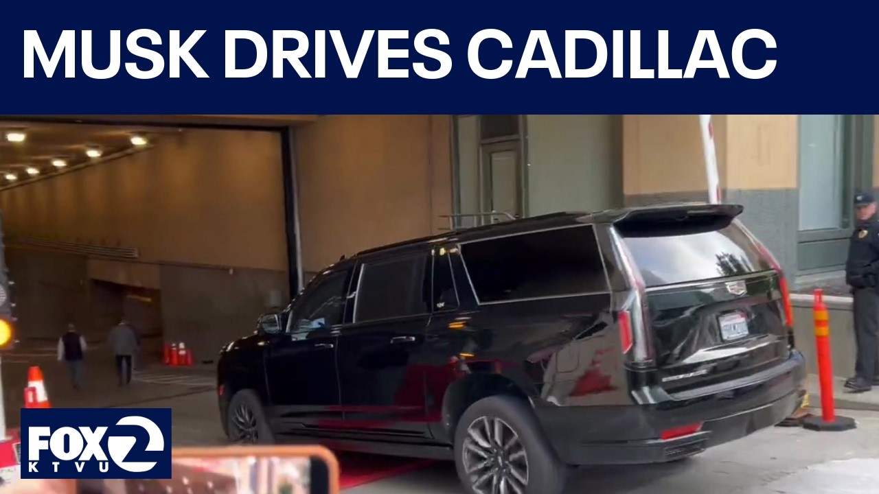 Илон Маск появился на суде над Сэмом Альтманом на автомобиле Cadillac | KTVU