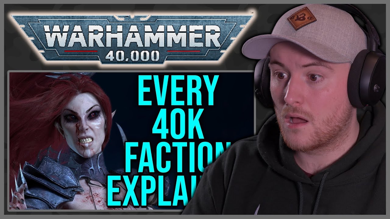 Реакция Королевской морской пехоты на Warhammer 40k: все фракции подробно описаны | Часть 4 Bricky!