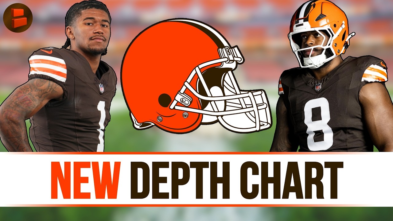 UPDATED Cleveland Browns Depth Chart After Browns Roster Moves & 53-Man Roster Cutdown