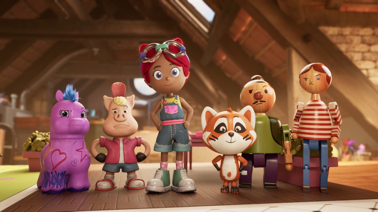 The Tinies: Welcome to Attic Town ✂️ #3danimation #cartoon #toys
