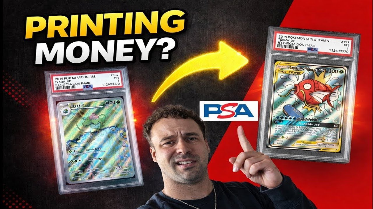 How I Make $5000 A Month Grading Pokemon Cards
