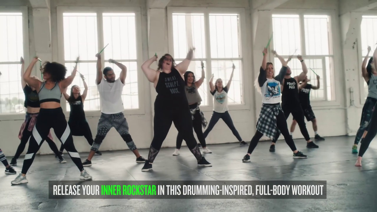 Fall in LOVE at first STRIKE 💚  | About POUND | POUND Rockout. Workout.