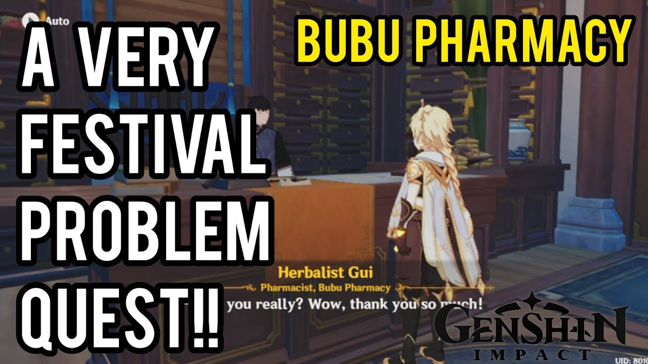 A VERY FESTIVAL PROBLEM QUEST!! WAIT UNTIL THE FOLLOWING NIGHT (20-24) Genshin Impact [Lantern Rite]