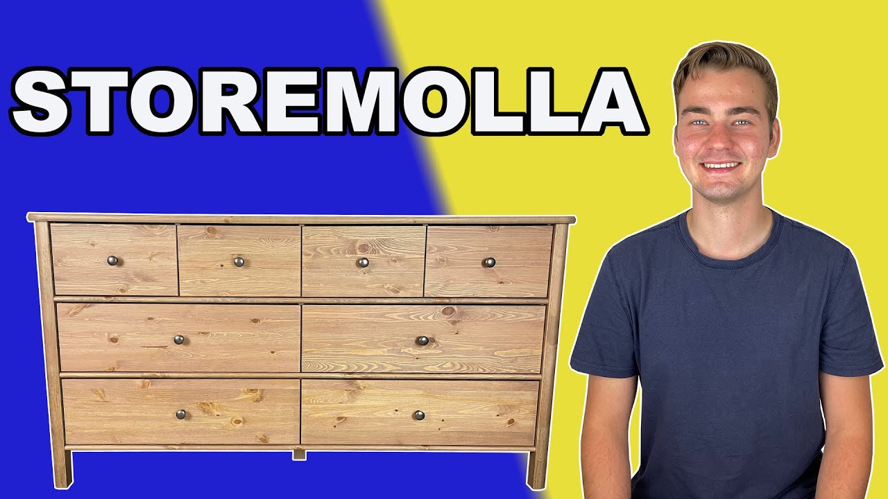 STOREMOLLA 8 Drawer Dresser IKEA Tutorial