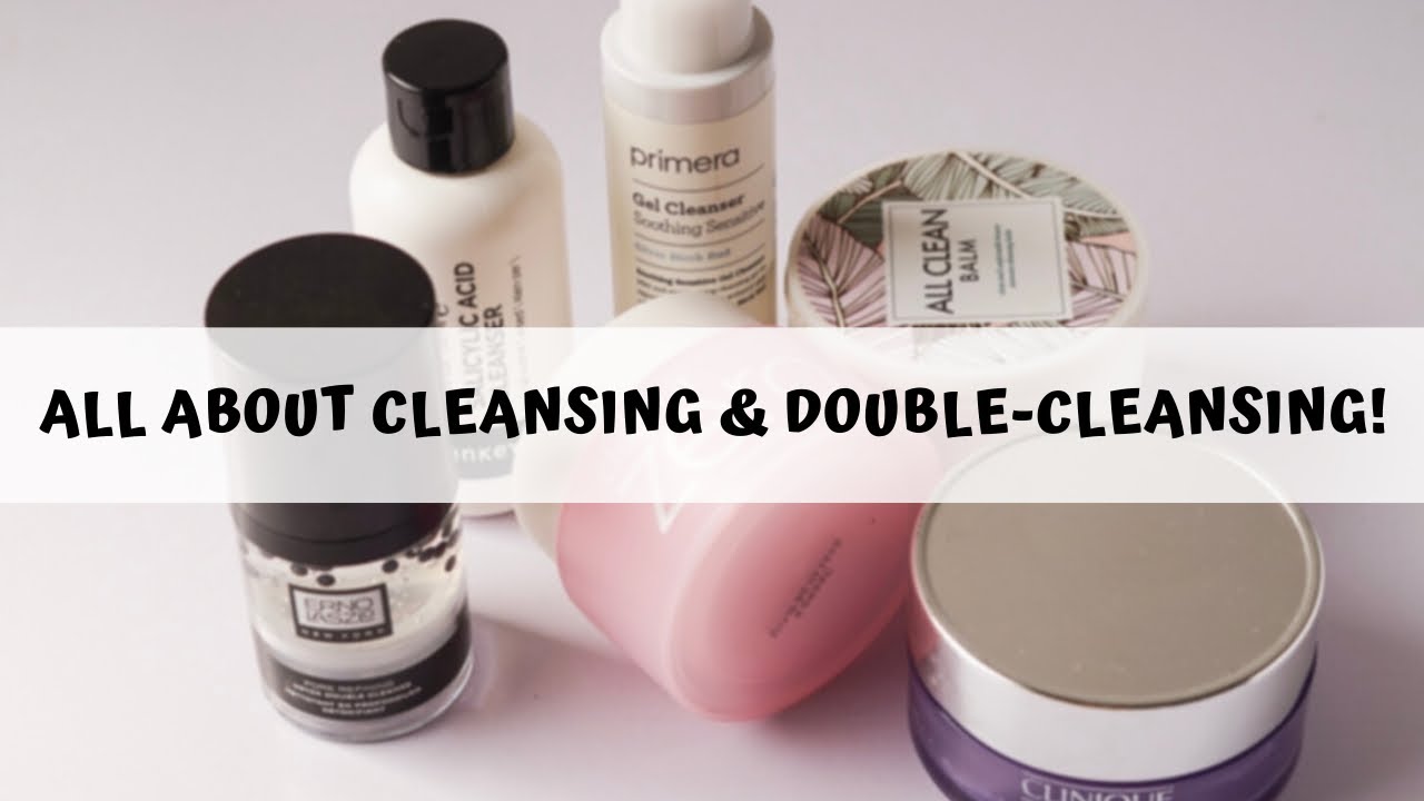 ALL ABOUT CLEANSING & DOUBLE CLEANSING. SKINCARE 101 | SHE IS NATURALLY BRONZE
