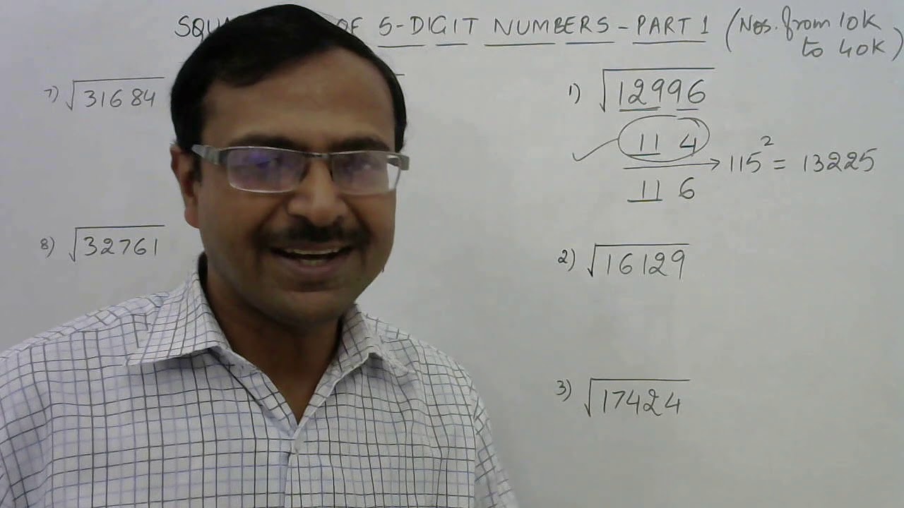 Short Trick for Square Roots of Large Numbers