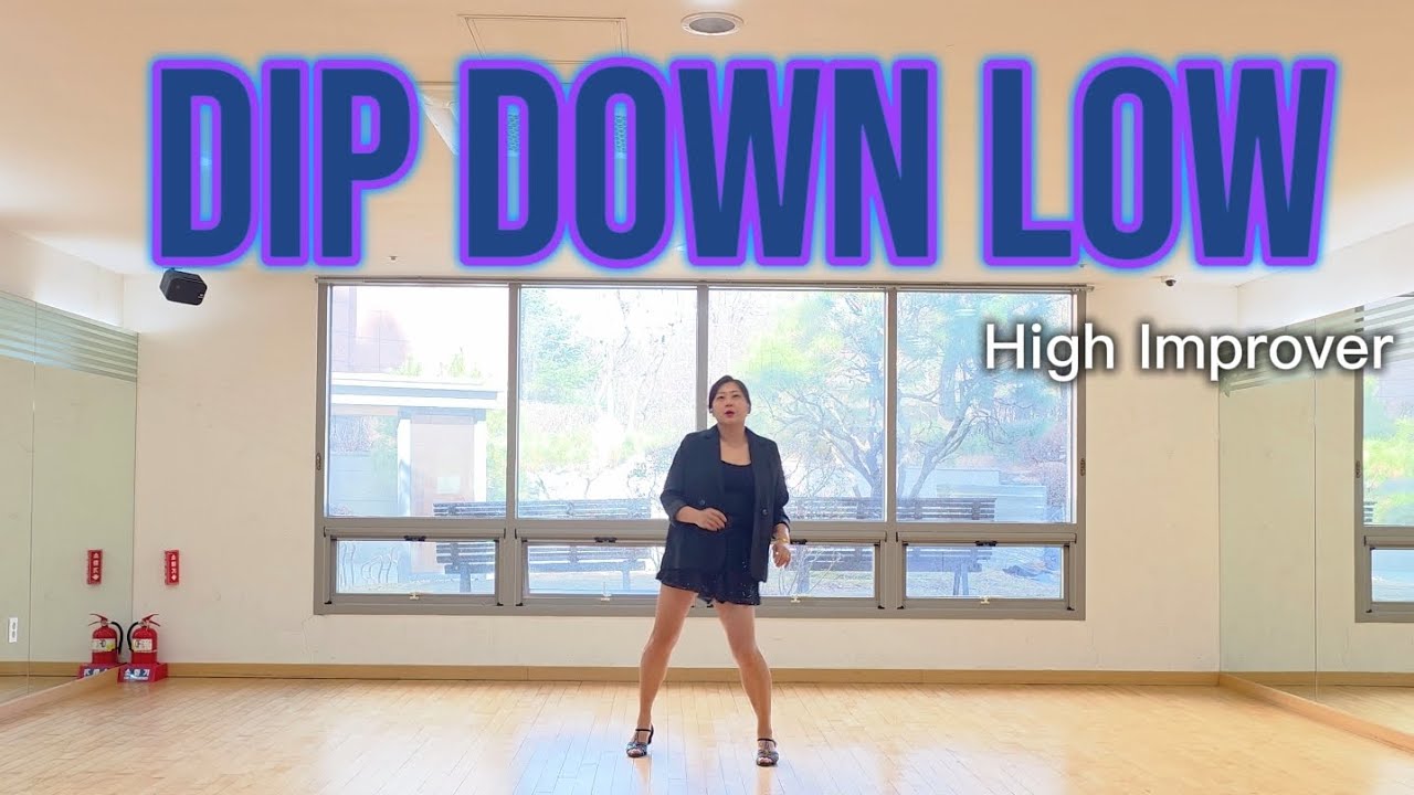 Dip Down Low Linedance/High Improver/미니선셋라인댄스/October 2025