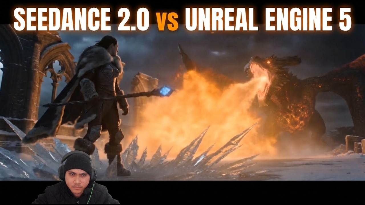 Seedance 2.0 vs Unreal Engine 5