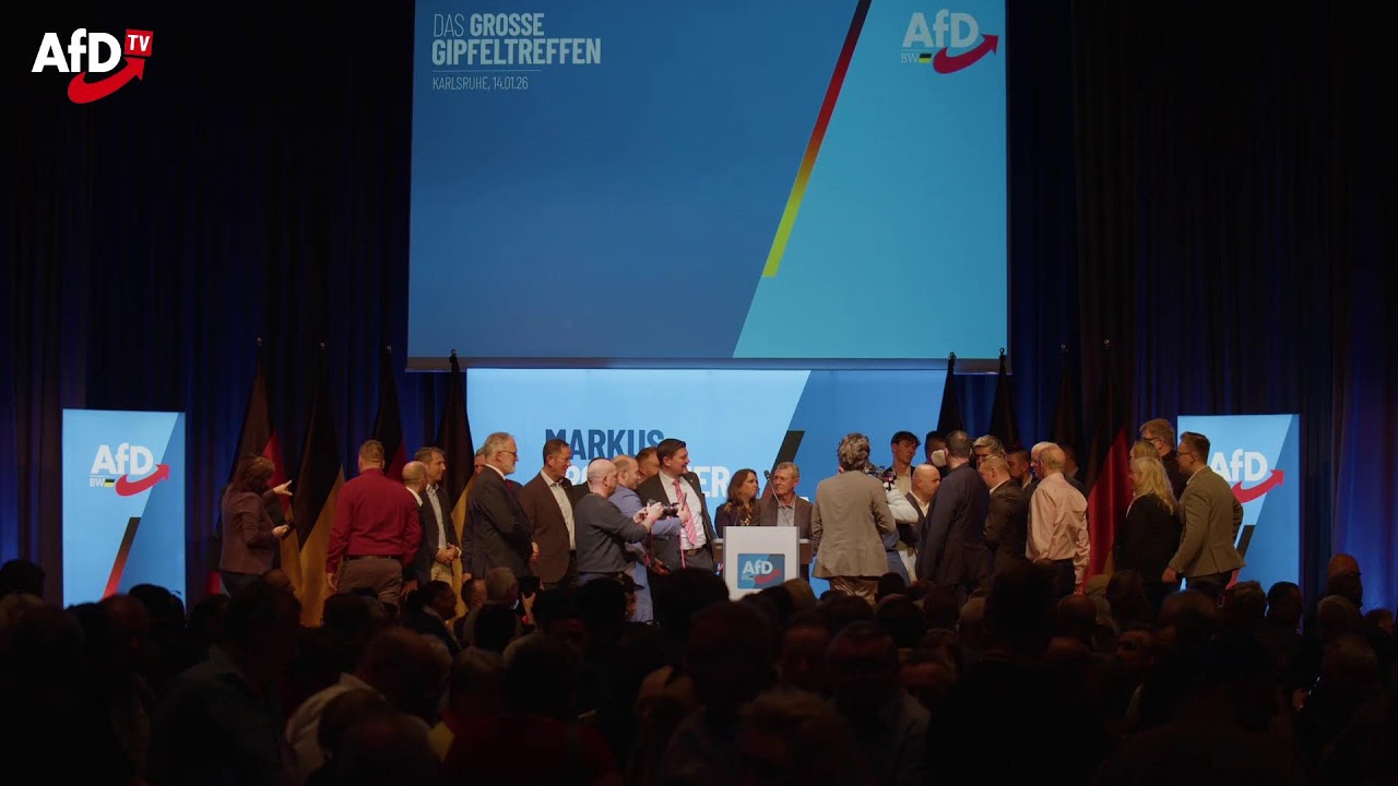 Live: Wahlkampferöffnung der AfD Baden-Württemberg mit Markus Frohnmaier & Ulrich Siegmund!
