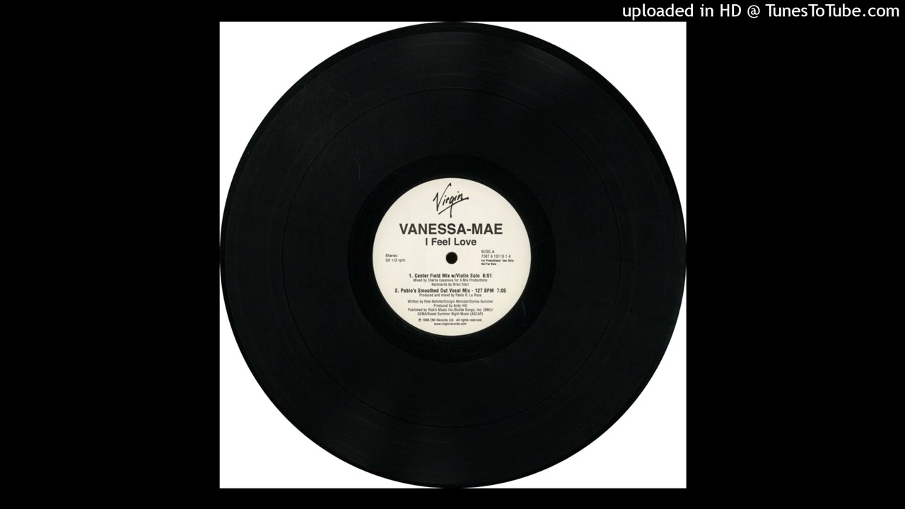 Vanessa-Mae - I Feel Love (Pablo's Smoothed Out Vocal Mix - 127 BMP)