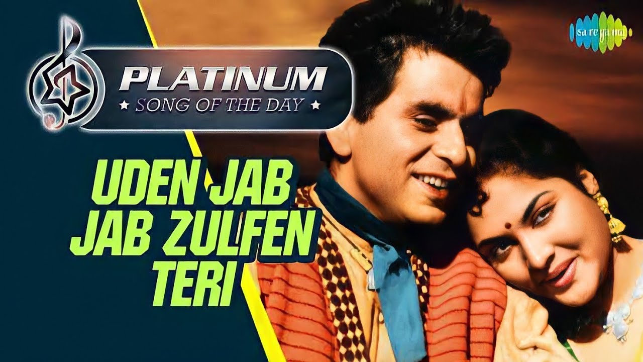 Axtar _ Udein jab jab Zulfein teri | Remix Version | Dilip Kumar | Vyjayantimala | 90's Love song