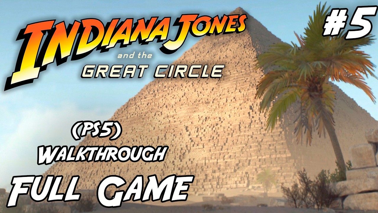 #5 Indiana Jones and the Great Circle PS5 Walkthrough Full Game ( 𝐐𝐮𝐚𝐝 𝐇𝐃 𝟔𝟎 𝐅𝐏𝐒 )