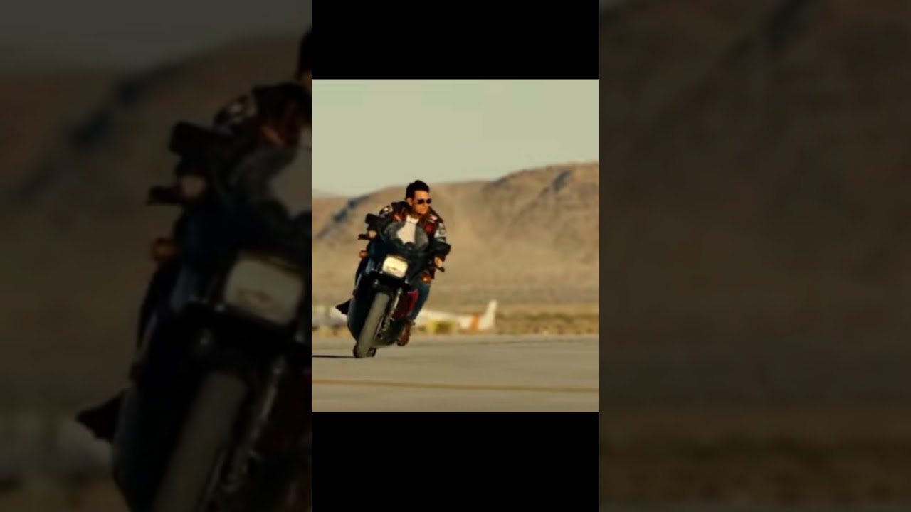 Tom Cruise's First Ever Movie Bike Scene : Top Gun's GPZ900R Ride #shorts #tomcruise #topgun #bike
