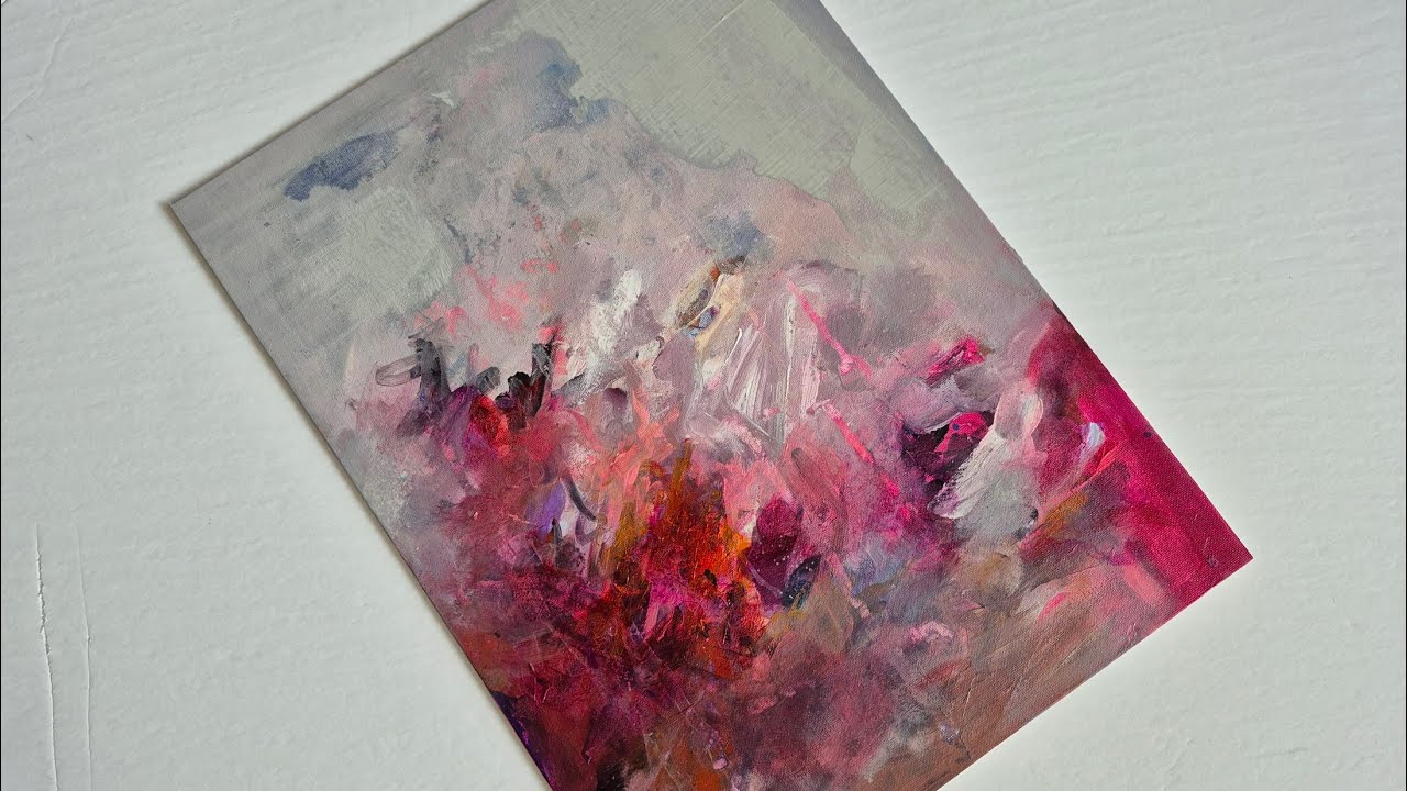 No rules, no pressure — just painting freely! Catalyst Wedge Techniques - Abstract Painting