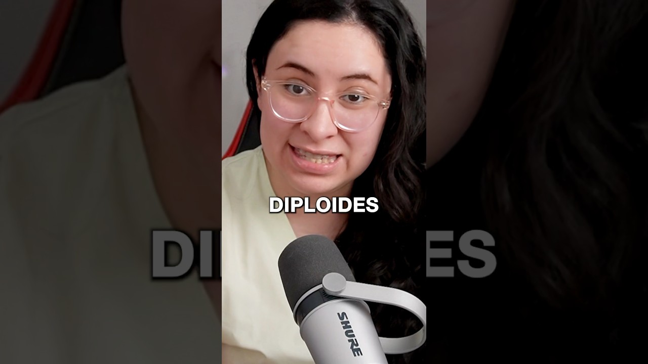 C&Eacute;LULAS DIPLOIDES vs. HAPLOIDES #ubaxxi #uba #biologia